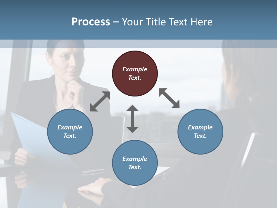 Negotiation Bank Consultant Consultant PowerPoint Template