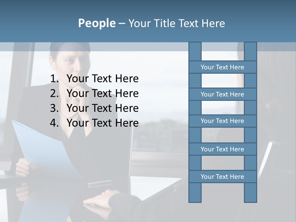 Negotiation Bank Consultant Consultant PowerPoint Template