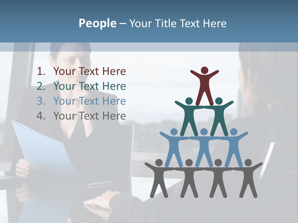 Negotiation Bank Consultant Consultant PowerPoint Template