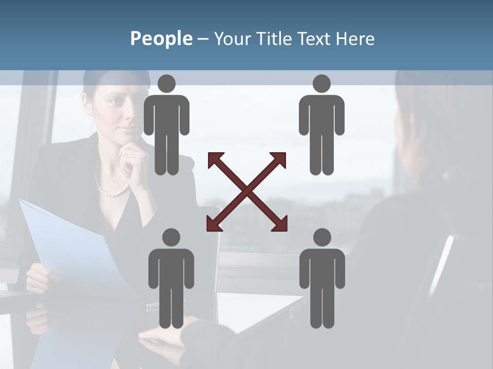 Negotiation Bank Consultant Consultant PowerPoint Template