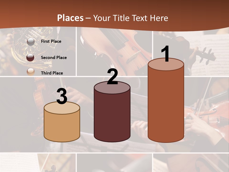 Music Sheet Musical Theater Music PowerPoint Template