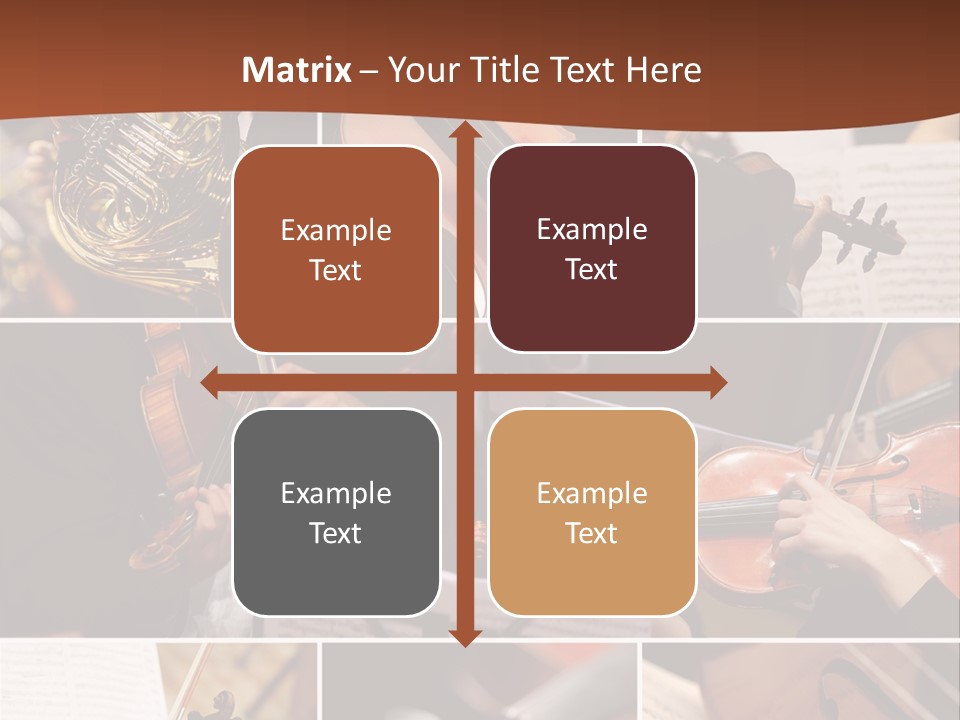 Music Sheet Musical Theater Music PowerPoint Template