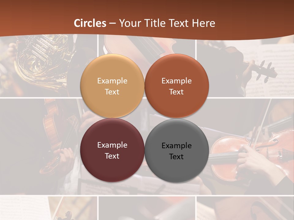 Music Sheet Musical Theater Music PowerPoint Template