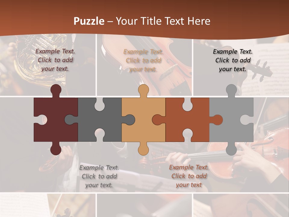 Music Sheet Musical Theater Music PowerPoint Template