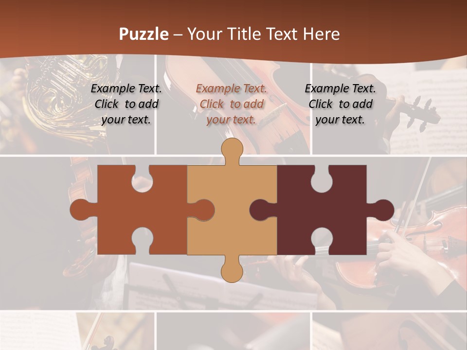 Music Sheet Musical Theater Music PowerPoint Template