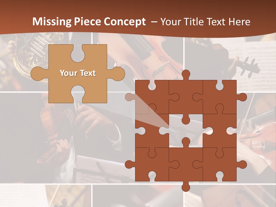 Music Sheet Musical Theater Music PowerPoint Template