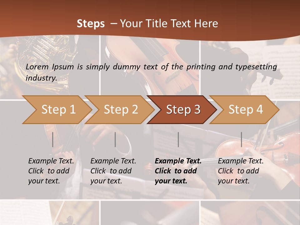 Music Sheet Musical Theater Music PowerPoint Template