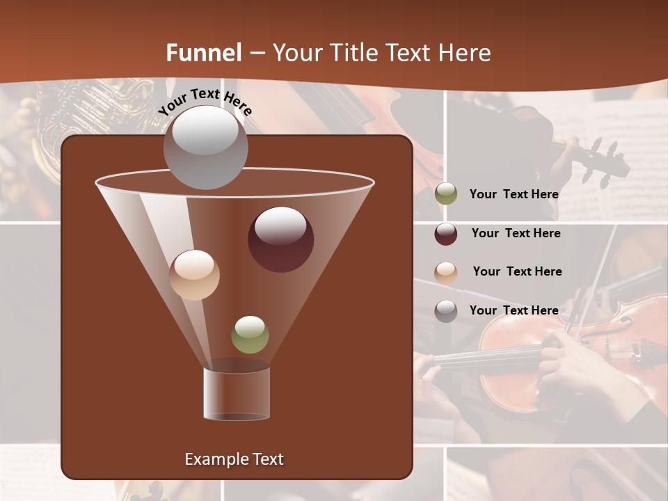 Music Sheet Musical Theater Music PowerPoint Template