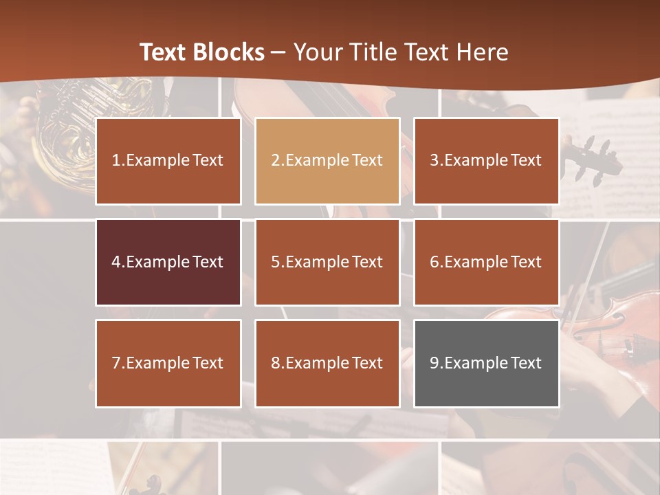 Music Sheet Musical Theater Music PowerPoint Template