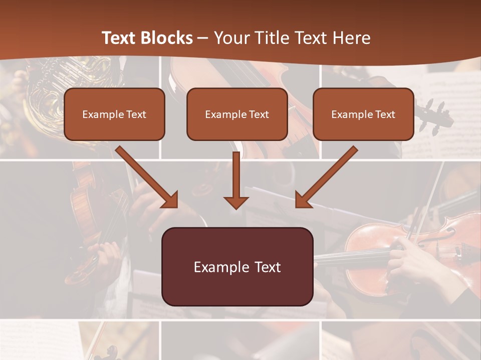 Music Sheet Musical Theater Music PowerPoint Template