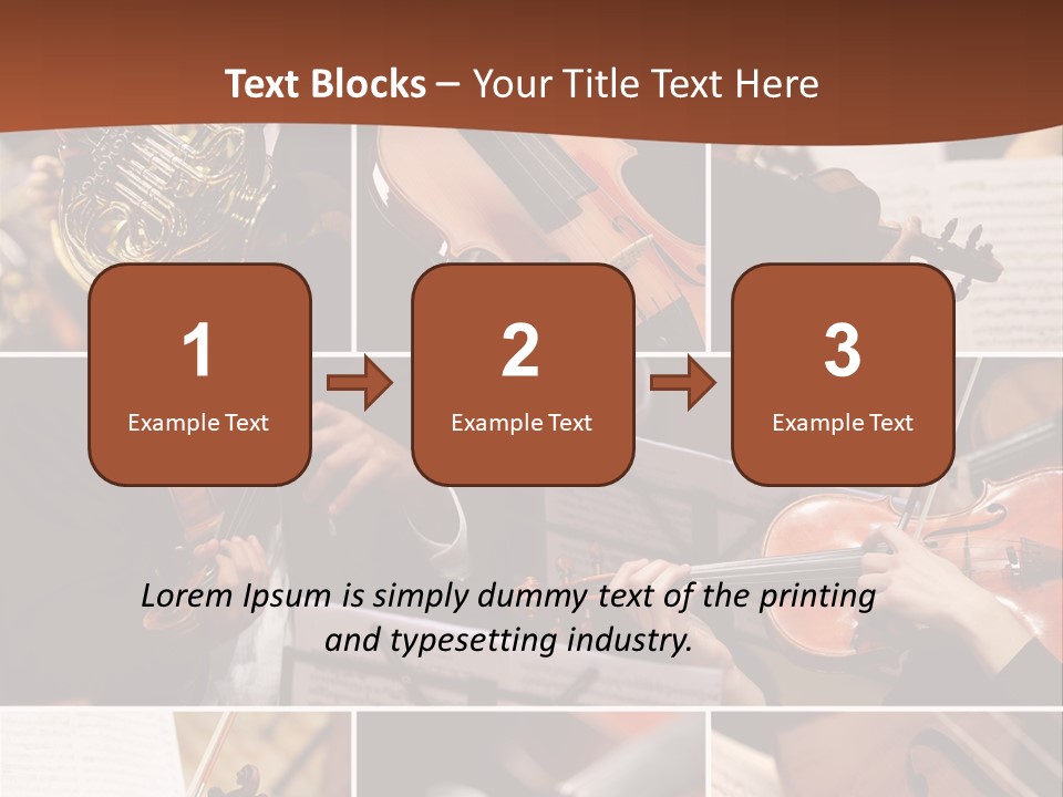 Music Sheet Musical Theater Music PowerPoint Template