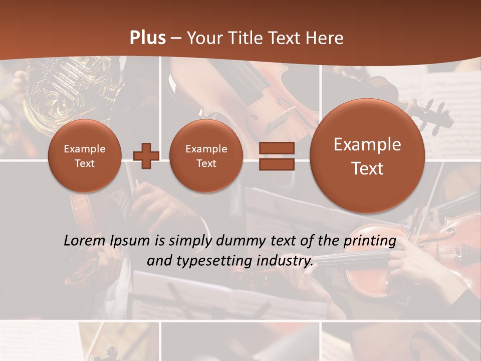 Music Sheet Musical Theater Music PowerPoint Template