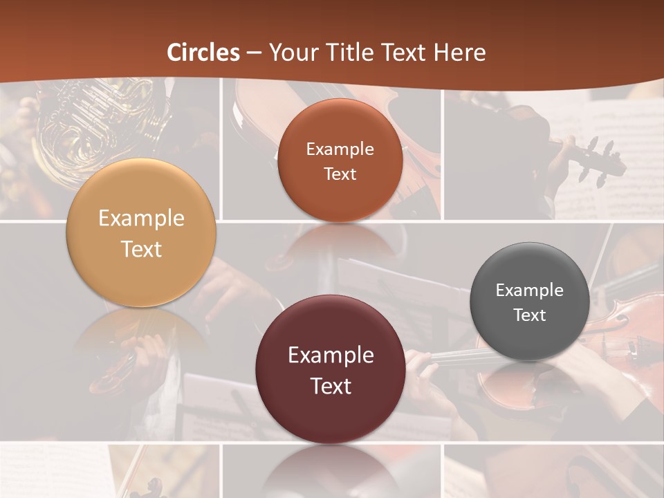 Music Sheet Musical Theater Music PowerPoint Template