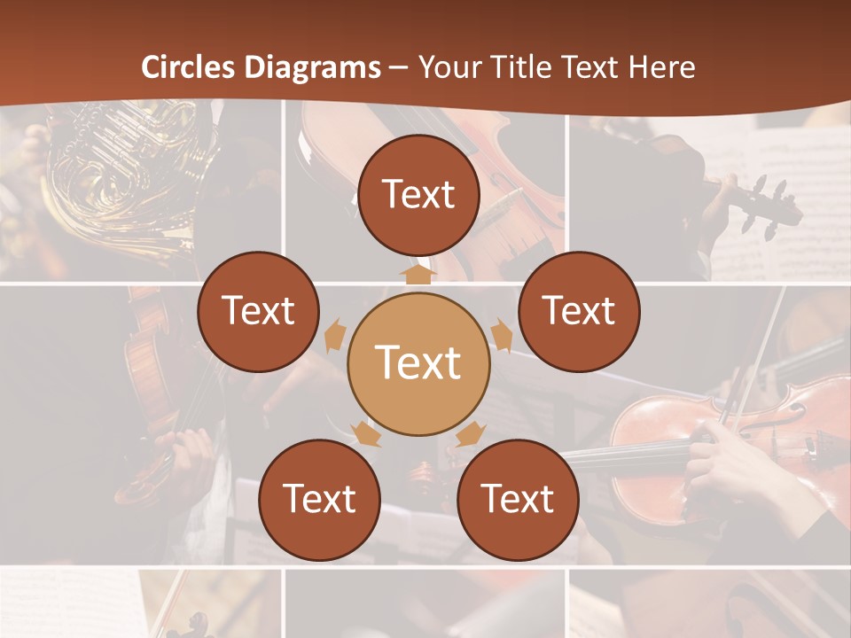 Music Sheet Musical Theater Music PowerPoint Template