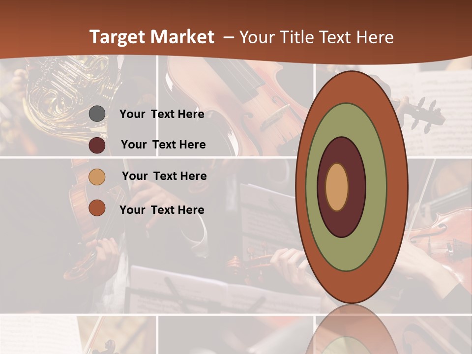 Music Sheet Musical Theater Music PowerPoint Template