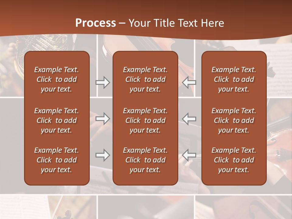 Music Sheet Musical Theater Music PowerPoint Template