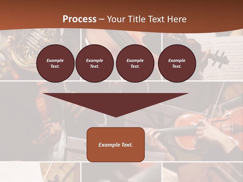 Music Sheet Musical Theater Music PowerPoint Template