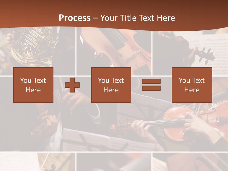 Music Sheet Musical Theater Music PowerPoint Template