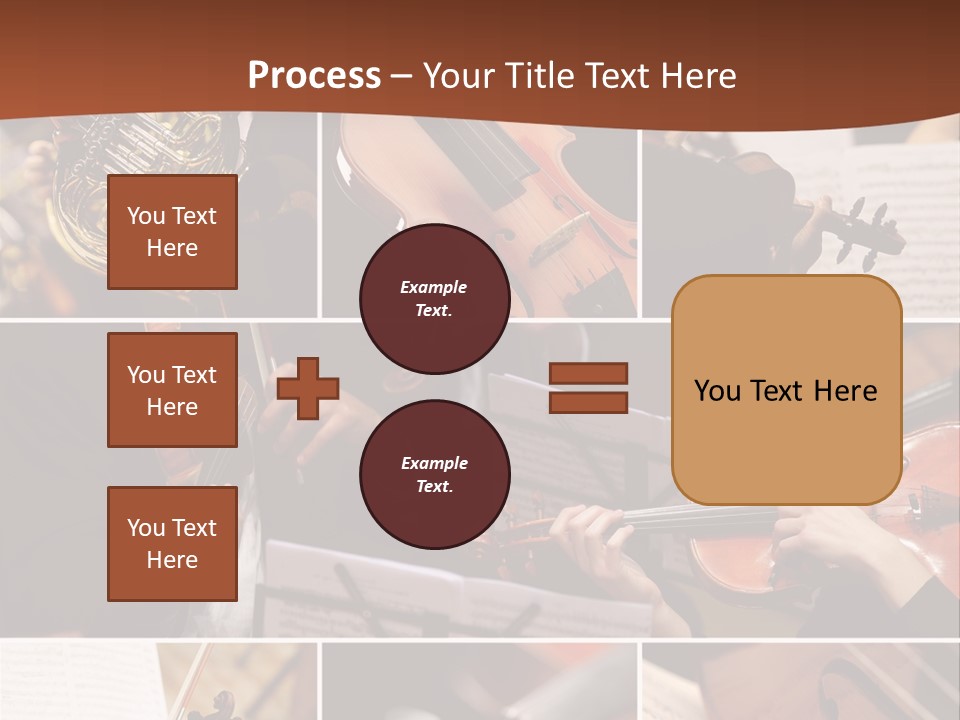 Music Sheet Musical Theater Music PowerPoint Template