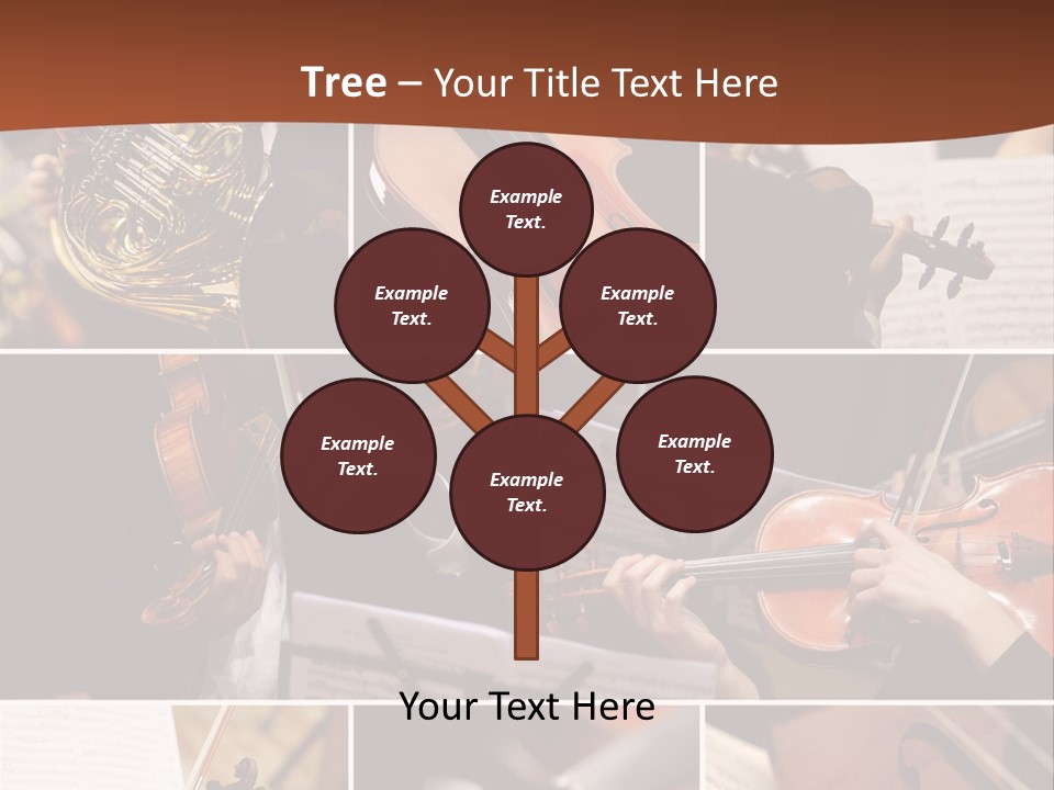 Music Sheet Musical Theater Music PowerPoint Template