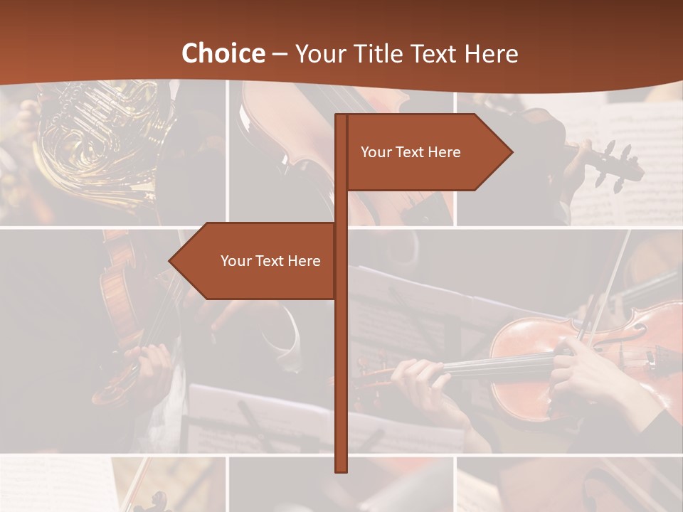 Music Sheet Musical Theater Music PowerPoint Template