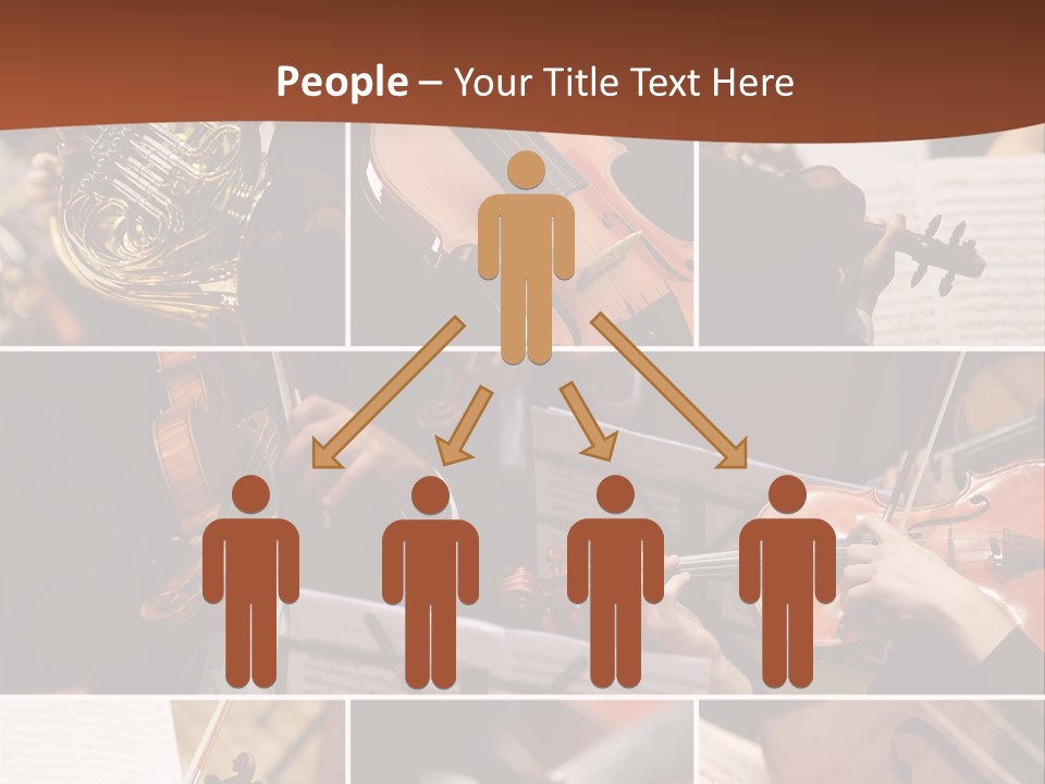 Music Sheet Musical Theater Music PowerPoint Template