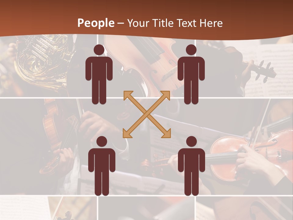 Music Sheet Musical Theater Music PowerPoint Template