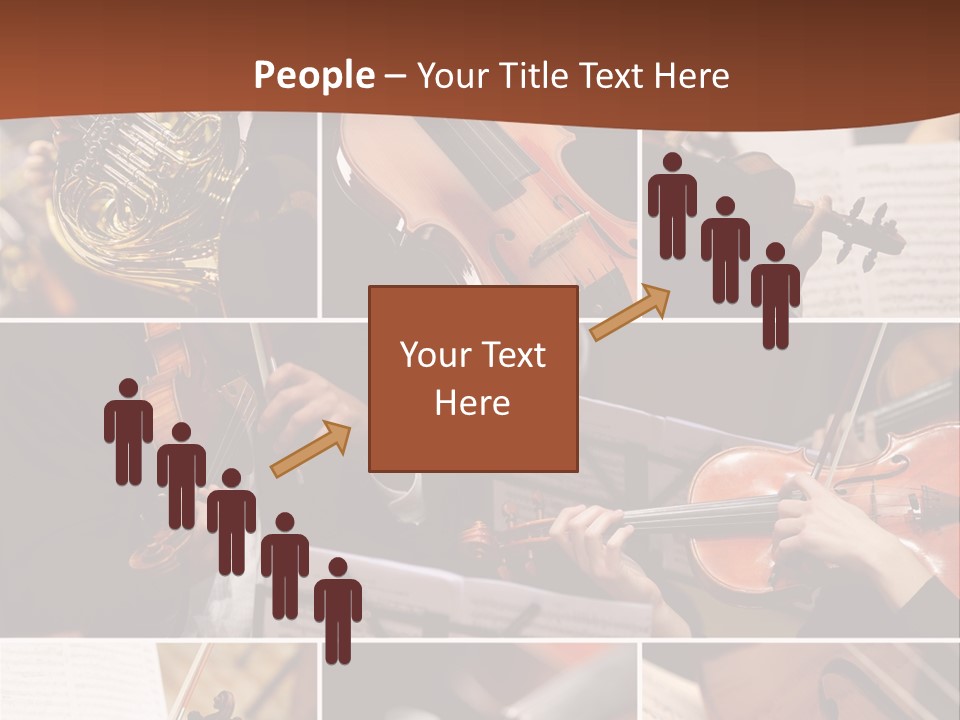 Music Sheet Musical Theater Music PowerPoint Template