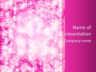 Lights Bright Disco PowerPoint Template