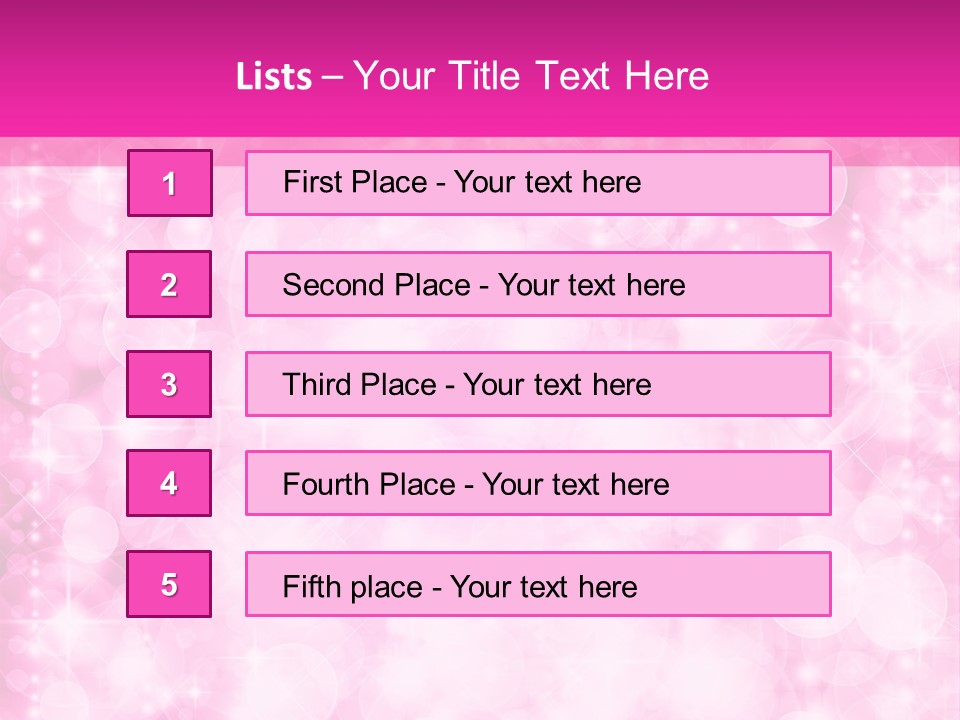 Lights Bright Disco PowerPoint Template