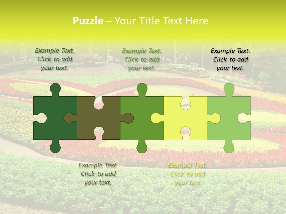 Beautiful Petal Nature PowerPoint Template