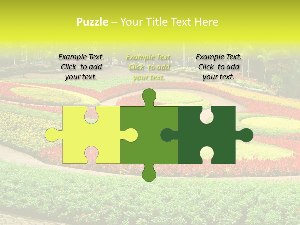 Beautiful Petal Nature PowerPoint Template