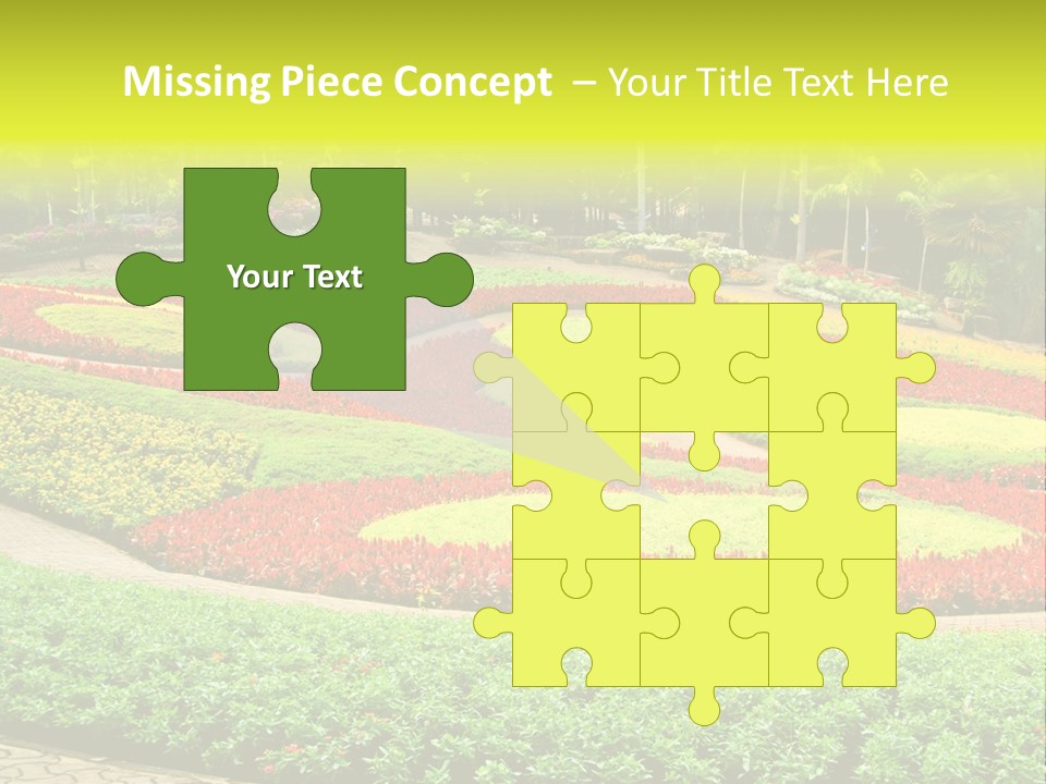 Beautiful Petal Nature PowerPoint Template