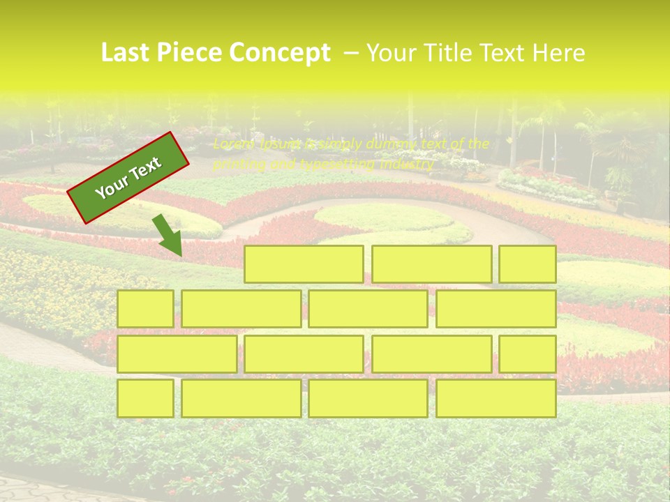 Beautiful Petal Nature PowerPoint Template