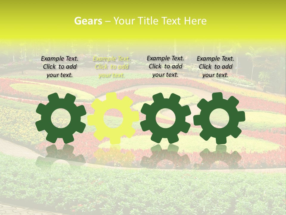 Beautiful Petal Nature PowerPoint Template