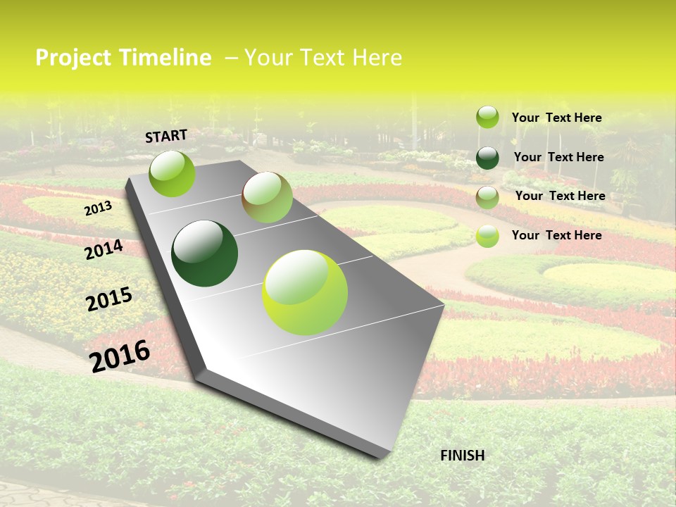 Beautiful Petal Nature PowerPoint Template