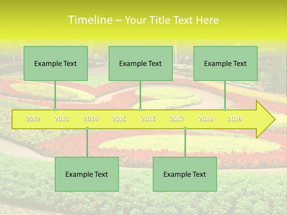 Beautiful Petal Nature PowerPoint Template