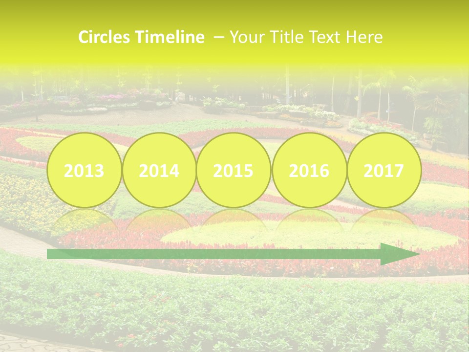 Beautiful Petal Nature PowerPoint Template