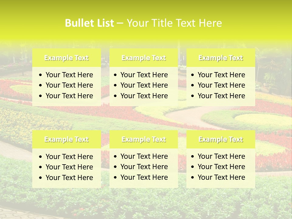 Beautiful Petal Nature PowerPoint Template