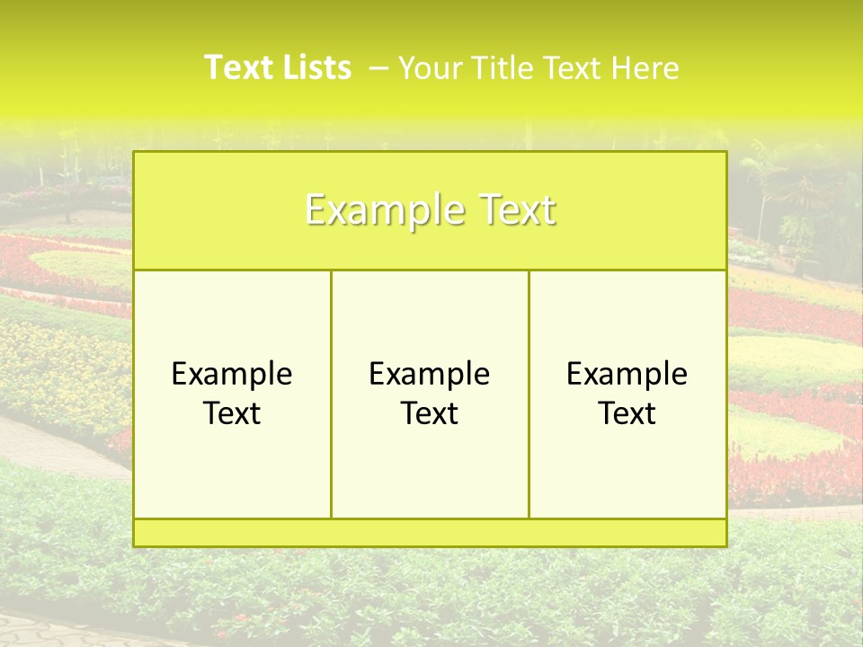 Beautiful Petal Nature PowerPoint Template