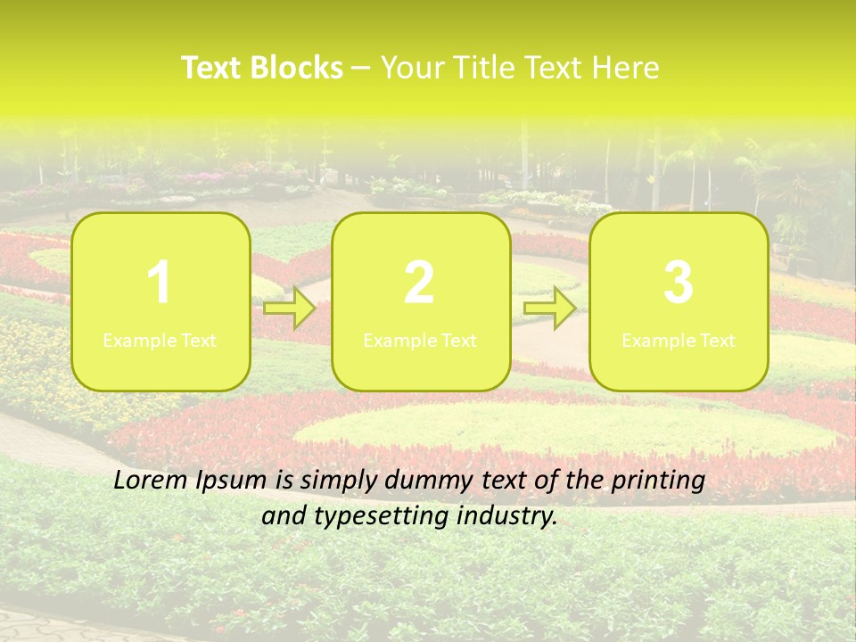 Beautiful Petal Nature PowerPoint Template