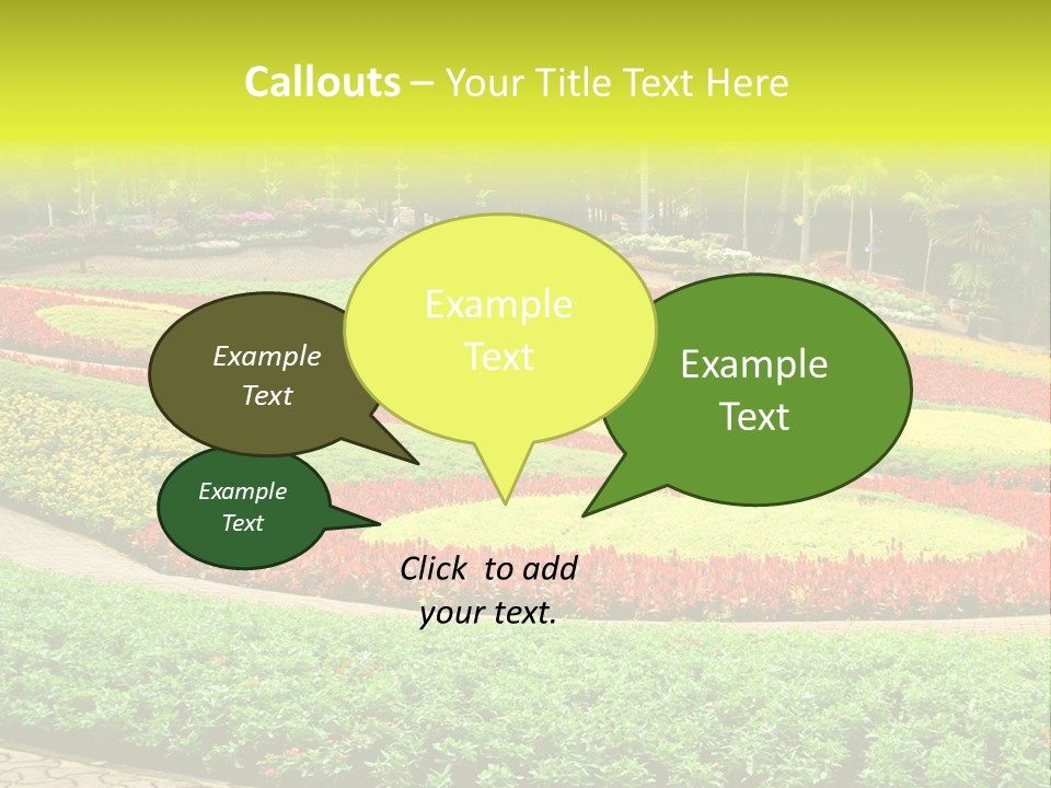 Beautiful Petal Nature PowerPoint Template