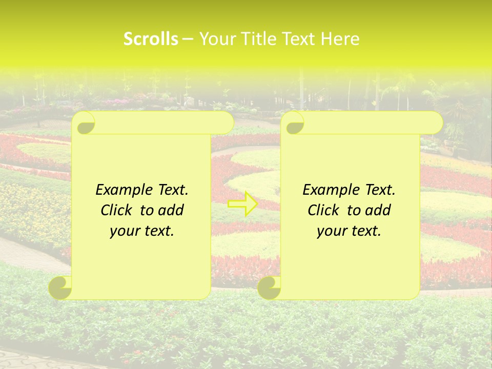 Beautiful Petal Nature PowerPoint Template