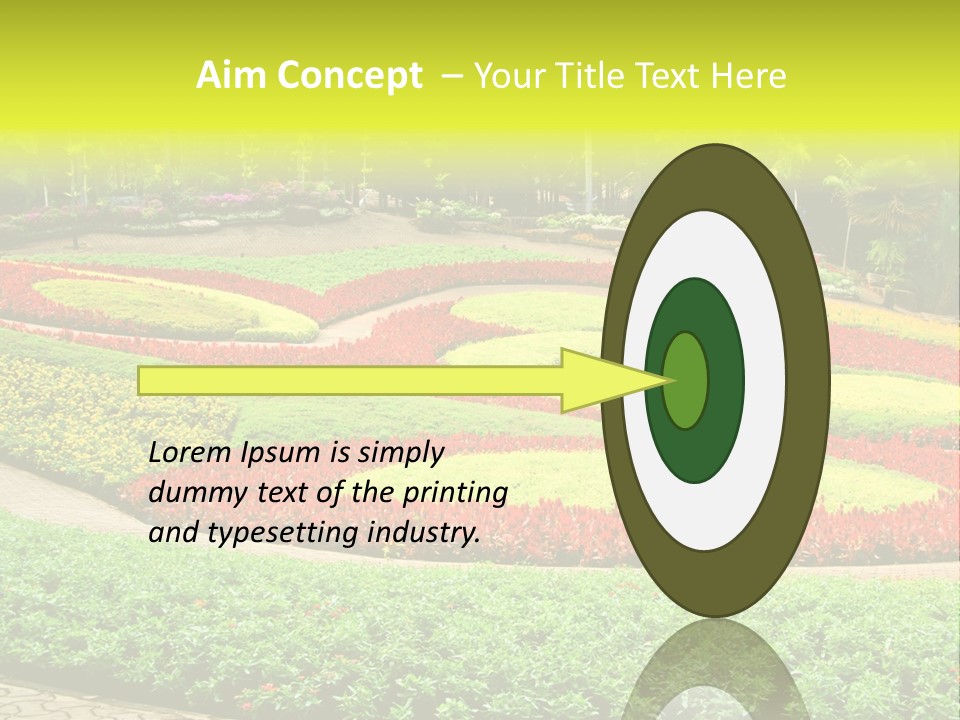 Beautiful Petal Nature PowerPoint Template