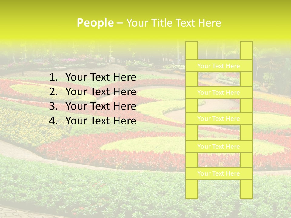 Beautiful Petal Nature PowerPoint Template