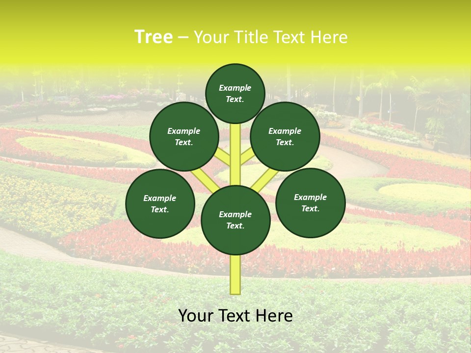 Beautiful Petal Nature PowerPoint Template