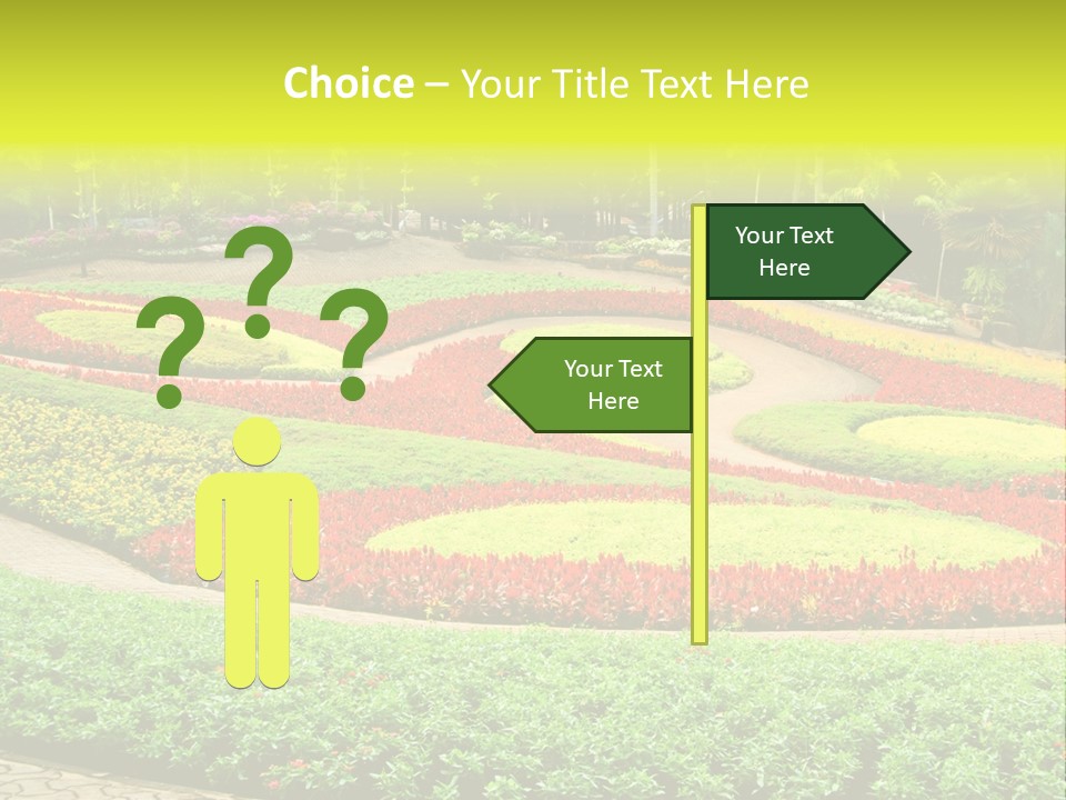 Beautiful Petal Nature PowerPoint Template