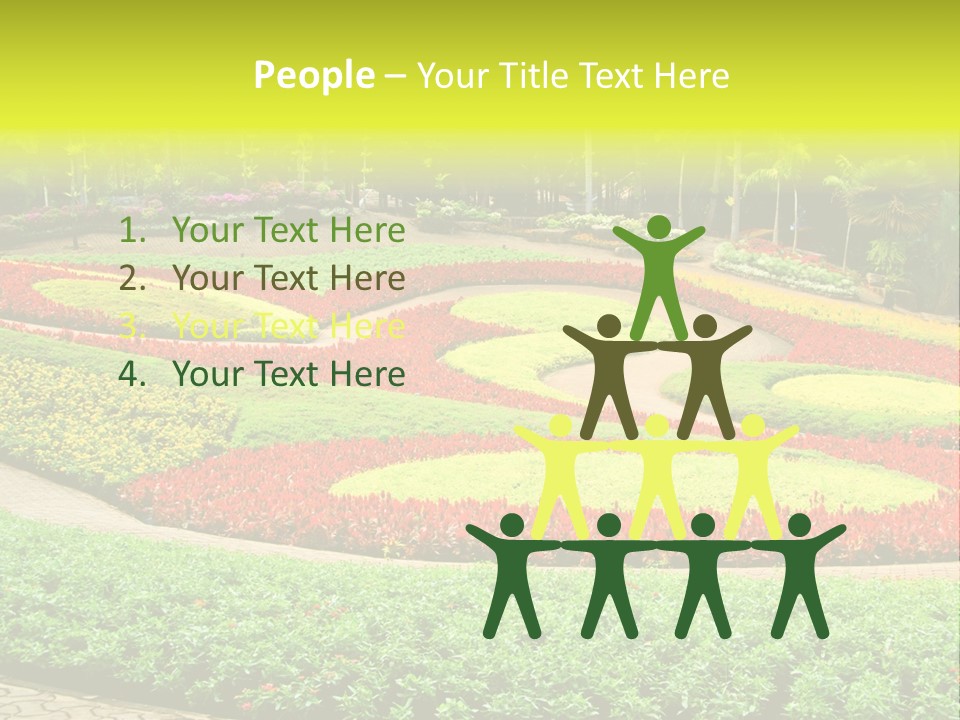 Beautiful Petal Nature PowerPoint Template