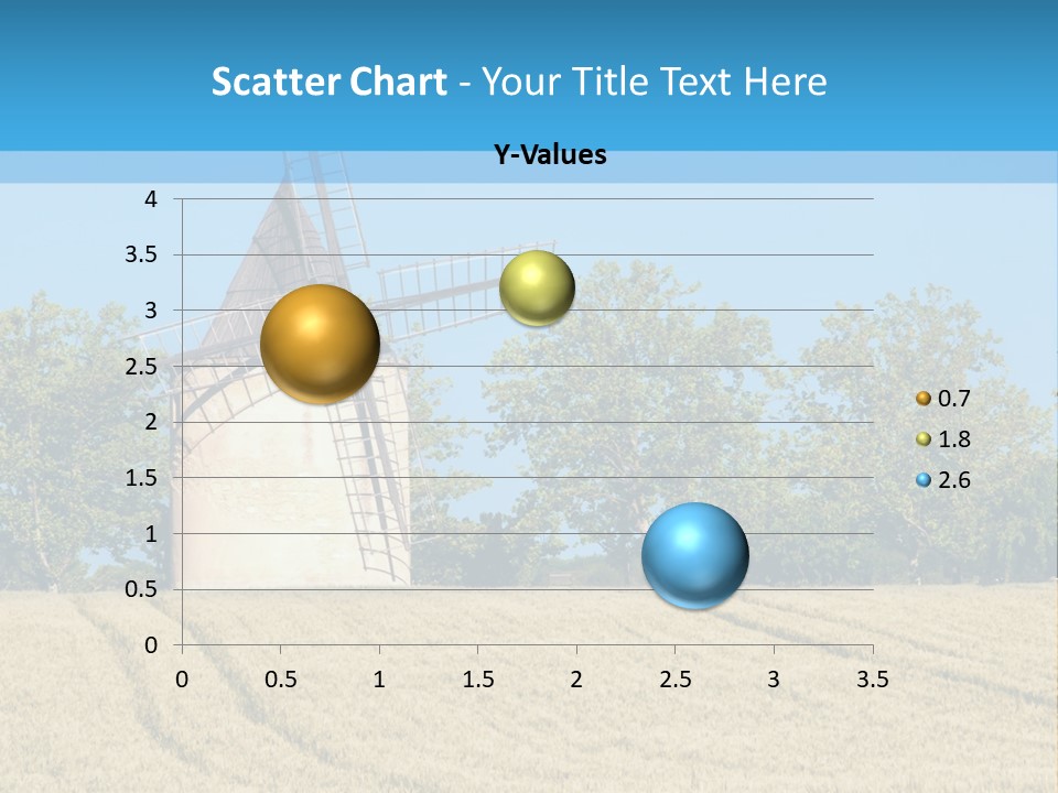 White Natural Rotating PowerPoint Template