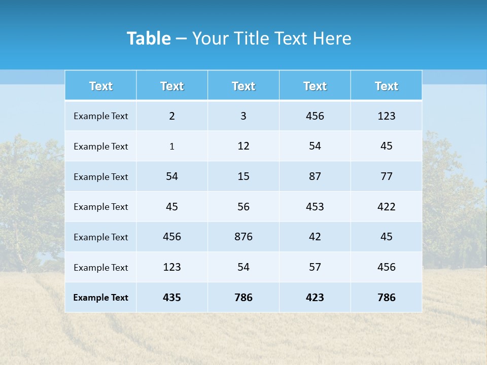 White Natural Rotating PowerPoint Template